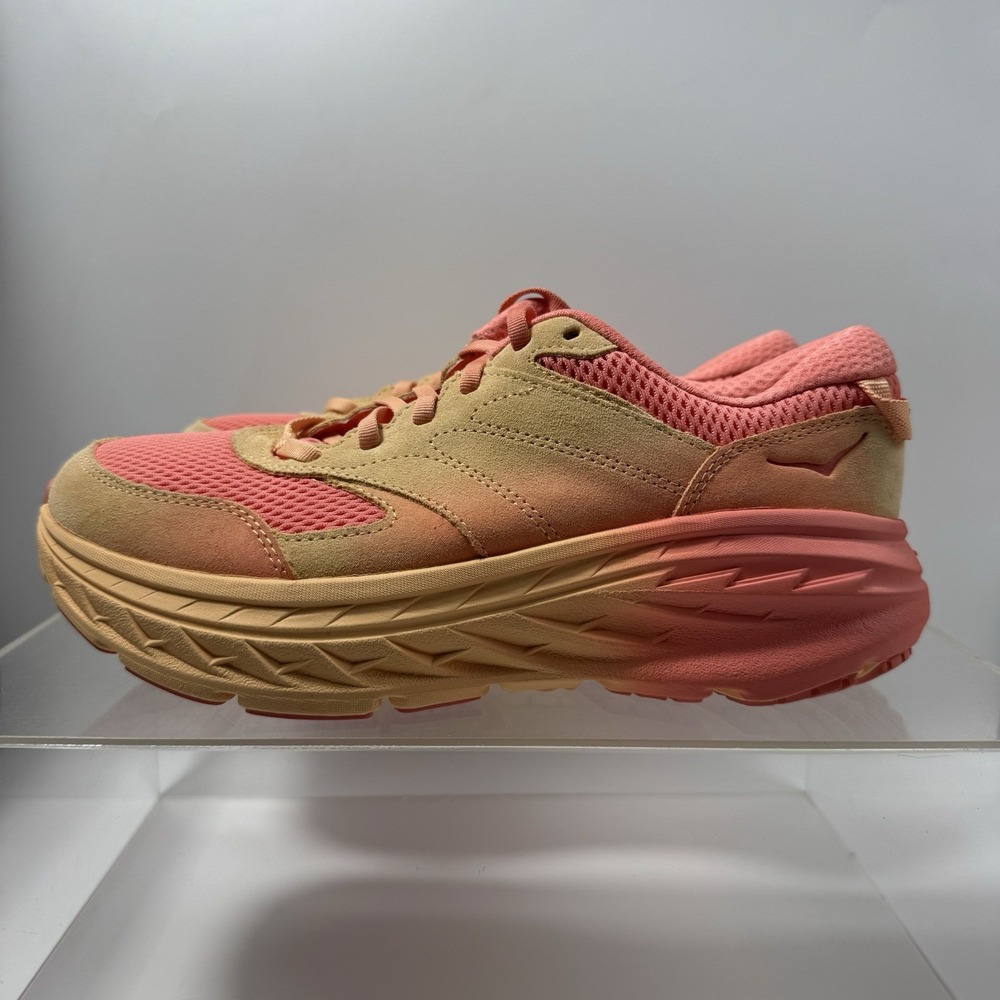 Brand New HOKA Vibrant Bloom Bondi L Cantaloupe Coral 1165690 CPLC Women's 9.5
